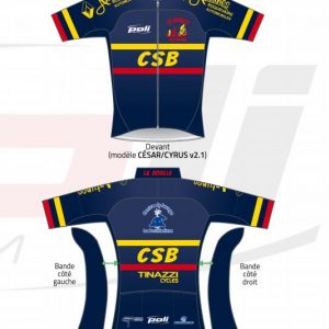 Maillot homme manches courtes gamme Premium CESAR