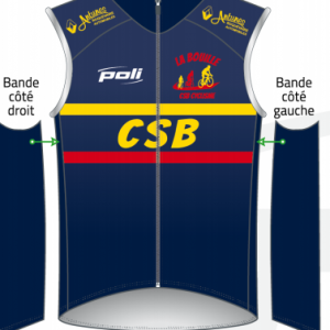 Gilet sans manche coupe vent gamme course NATAN