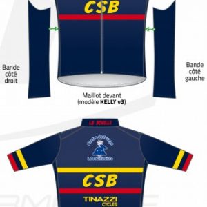 Maillot femme manche courte gamme course KELLY